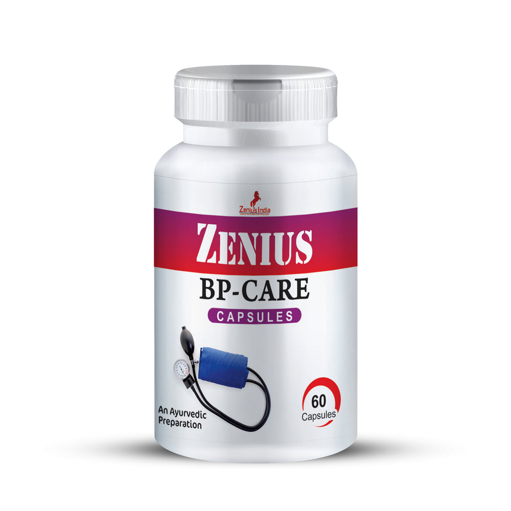 Zenius BP Care Capsule Beneficial in Cardiac Care and Blood High Pressure (60 Capsules)