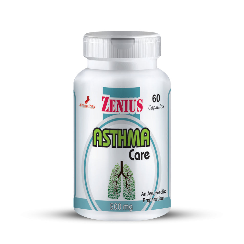 
                  
                    Zenius Asthma Care Capsule for Asthma relief & Asthma breathing capsule (60 Capsules)
                  
                