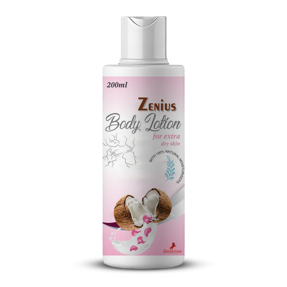 Zenius Body Lotion For Dry Skin - Remove All Sketch Marks Naturally - 200ml