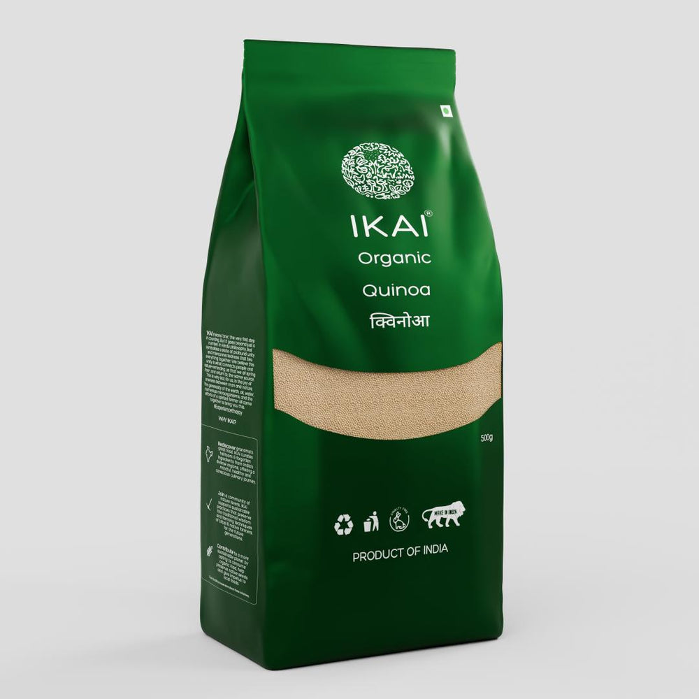 
                  
                    Organic Quinoa | Gluten Free | Superfood | Fasting Special | 500g
                  
                