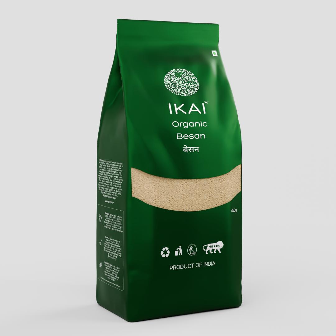 
                  
                    Organic Besan | Gram flour | Gluten Free | Natural Protein Foods | 450g
                  
                