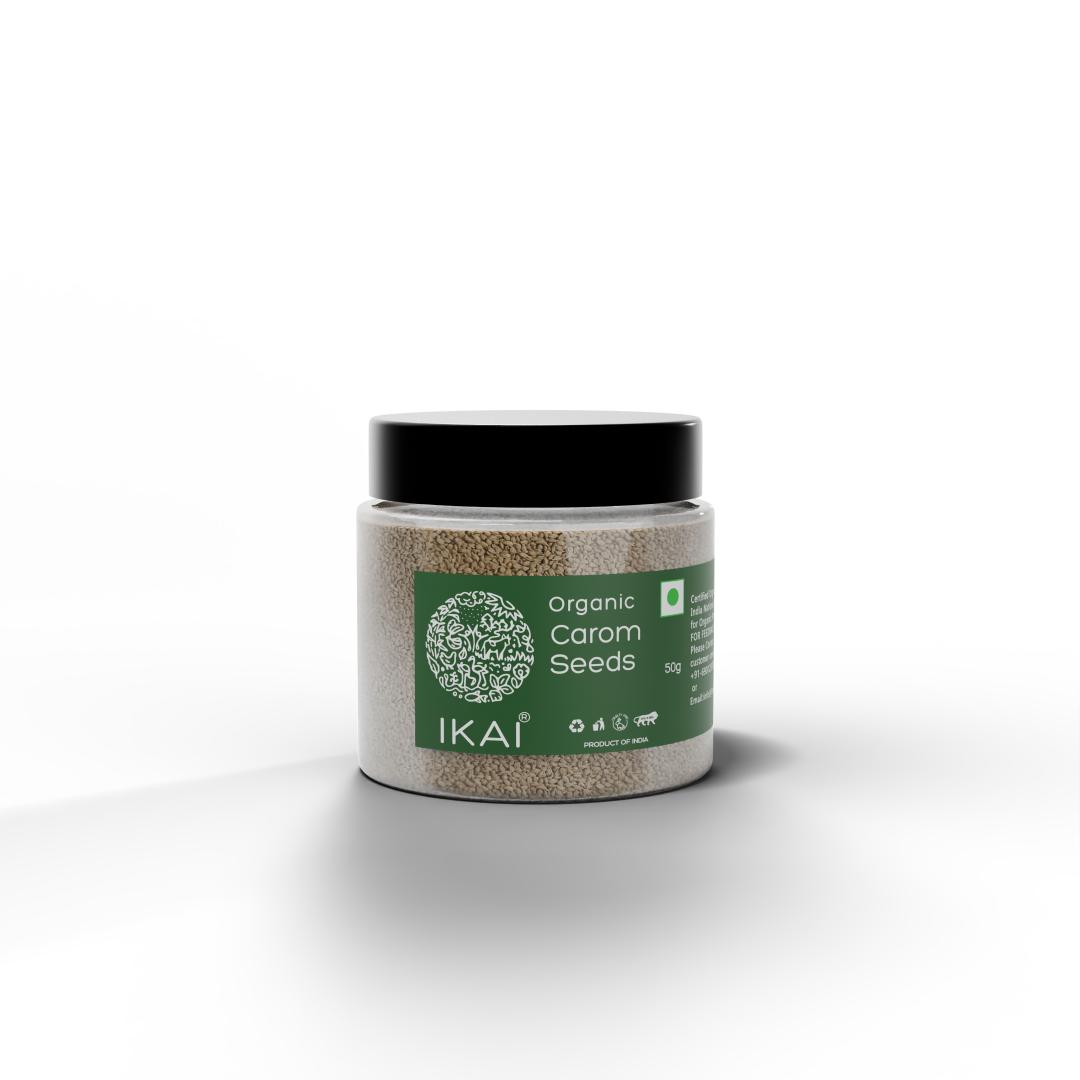 
                  
                    Organic Carom Seeds | Ajwain | Bishop’s weed | Aromatic Spice |50g
                  
                