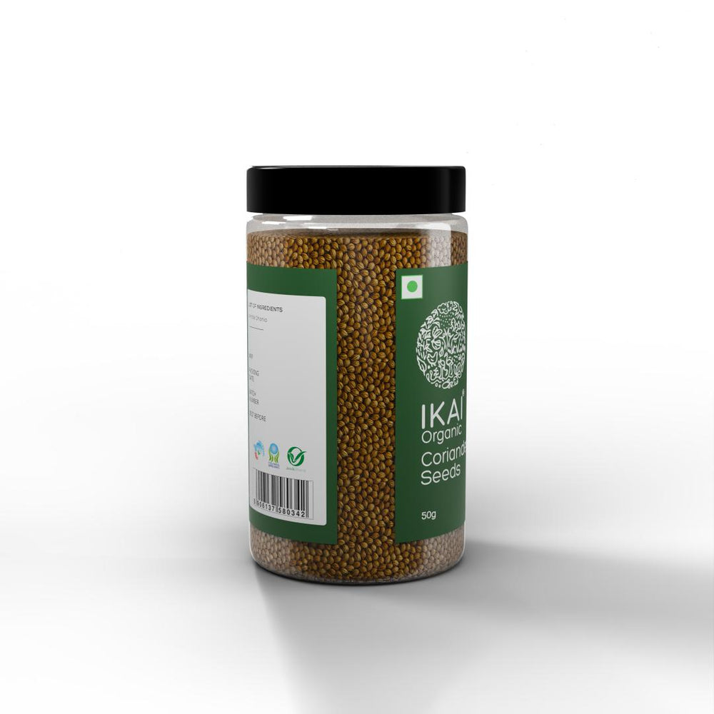 
                  
                    Organic Coriander Seeds | Sabut Dhaniya | Pure | Healthy & Aromatic | 50g
                  
                