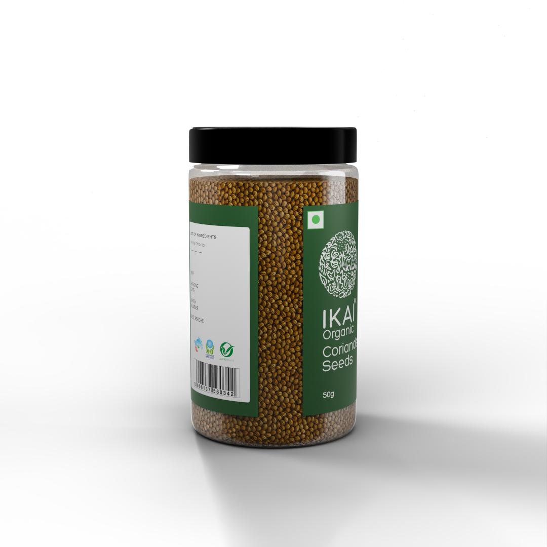 
                  
                    Organic Coriander Seeds | Sabut Dhaniya | Pure | Healthy & Aromatic | 50g
                  
                
