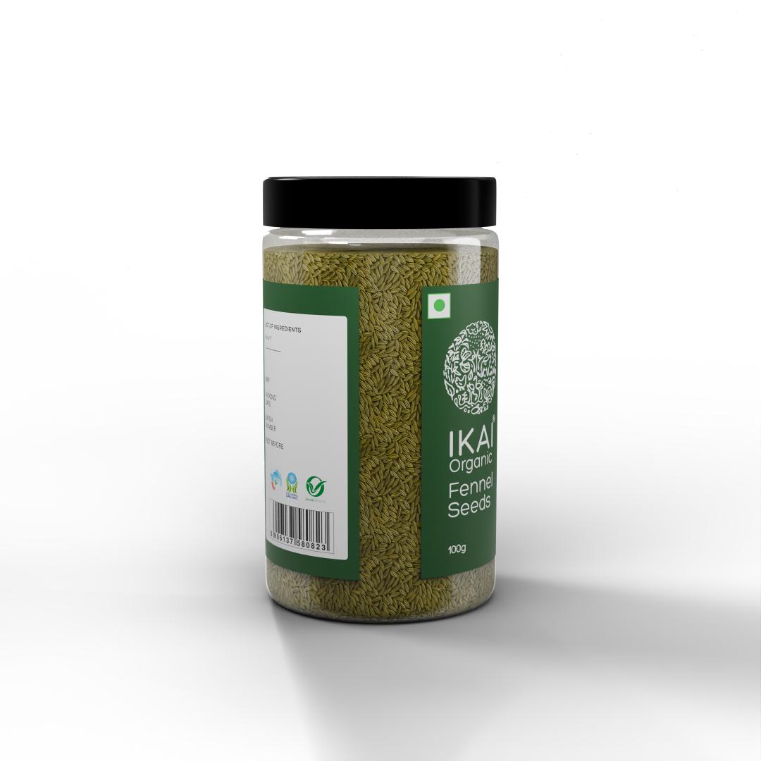 
                  
                    Organic Fennel Seeds | Saunf | Mouth Freshener | Aromatic Spice |100g
                  
                