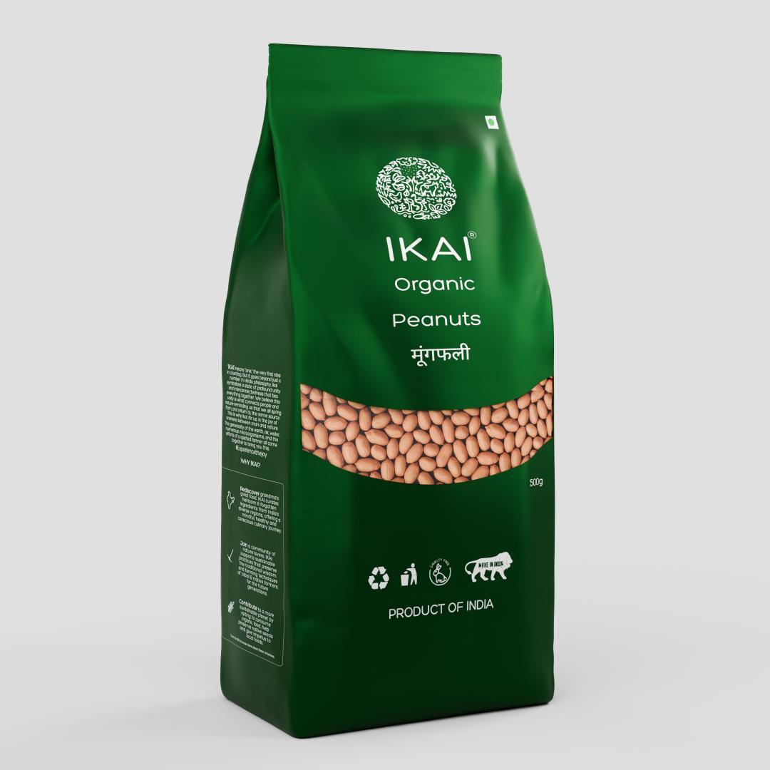 
                  
                    Organic Peanuts | Groundnut | Healthy Fats | Natural Protein Foods | 500g
                  
                