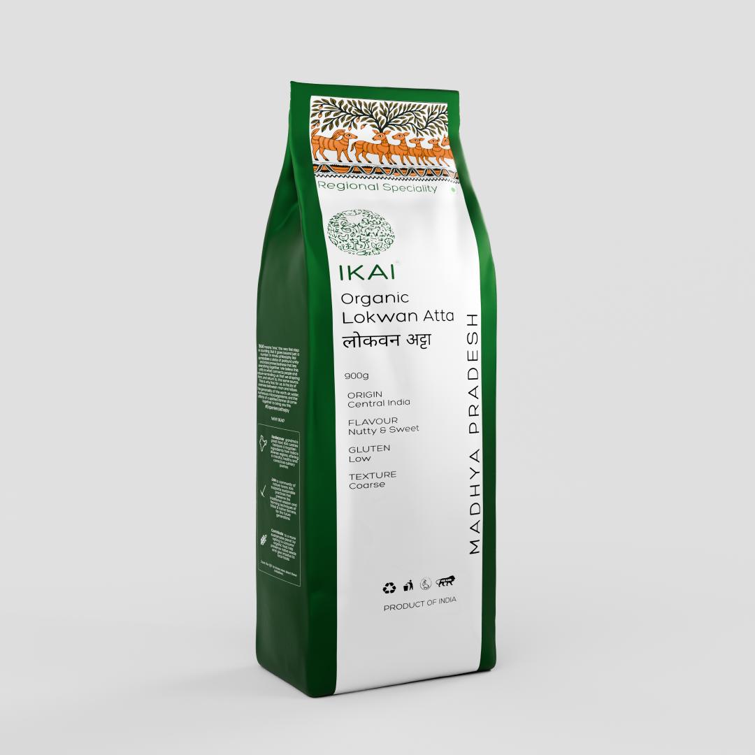 
                  
                    Organic Lokwan Atta | Whole Wheat Flour | Regional Specialty-Madhya Pradesh | 900g
                  
                