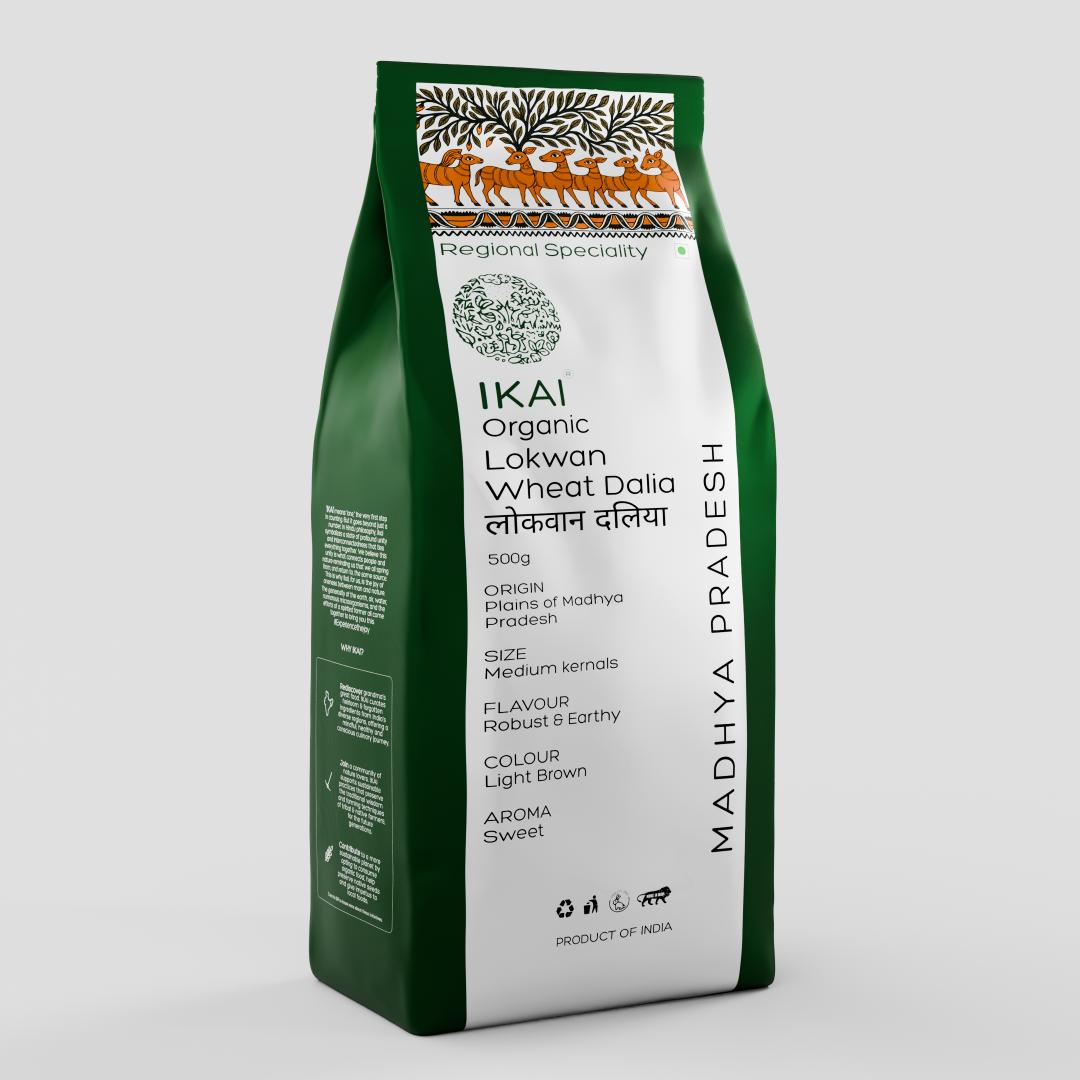 
                  
                    Organic Lokwan Wheat Dalia | Porridge | Regional Specialty-Madhya Pradesh | 500g
                  
                