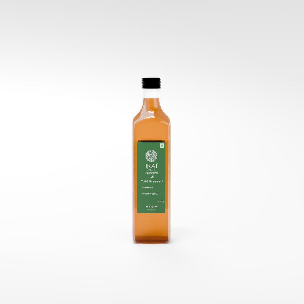 Organic Mustard Oil | Sarson Ka tel | Cold Pressed | Wood Pressed | 500ml