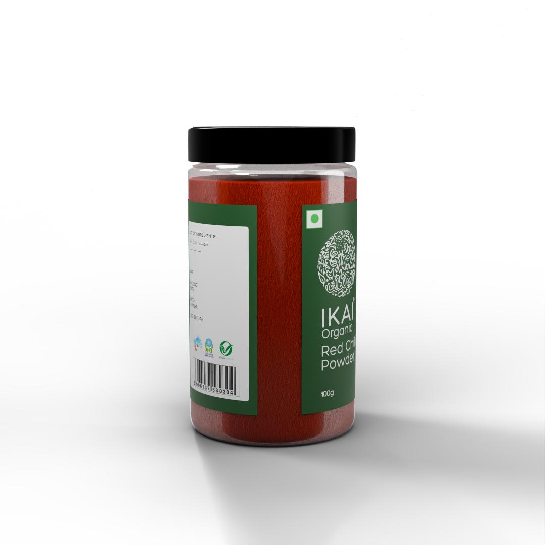 
                  
                    Organic Red Chilli Powder | Lal Mirch Powder | Pure | Red Colour | Hot |100g
                  
                