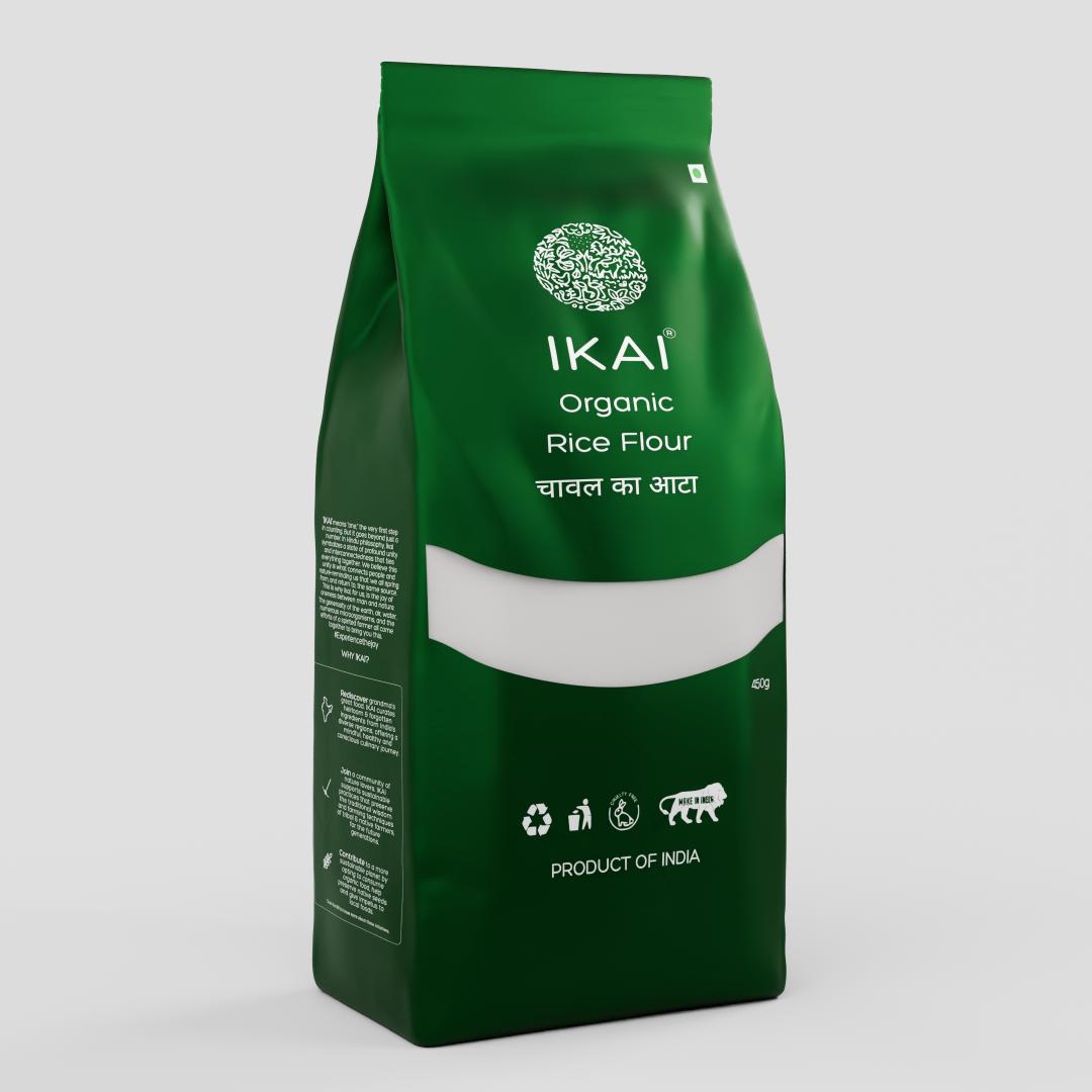 
                  
                    Organic Rice Flour | Chawal ka Atta | Gluten Free | Healthy and Organic foods | 450g
                  
                
