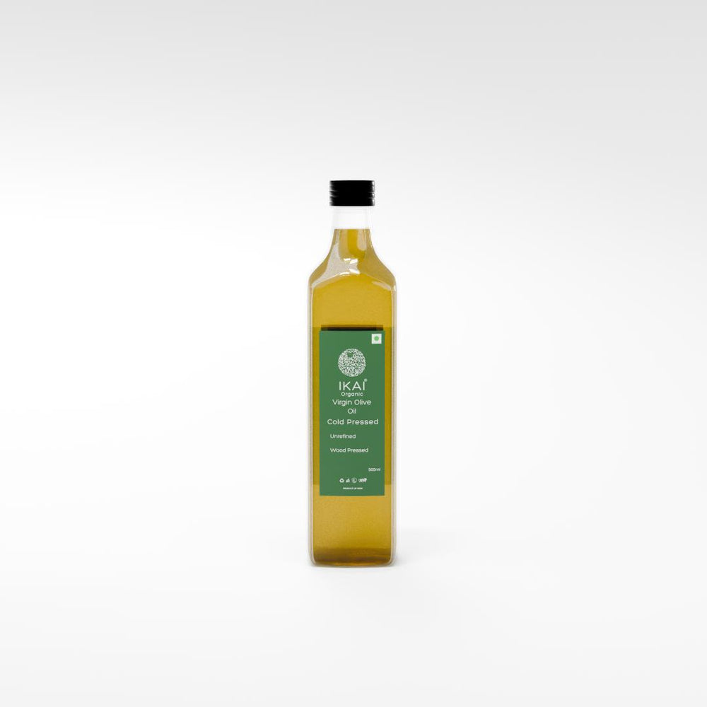Organic Virgin Olive Oil | Cold Pressed | Wood Pressed | Unrefined | 500ml