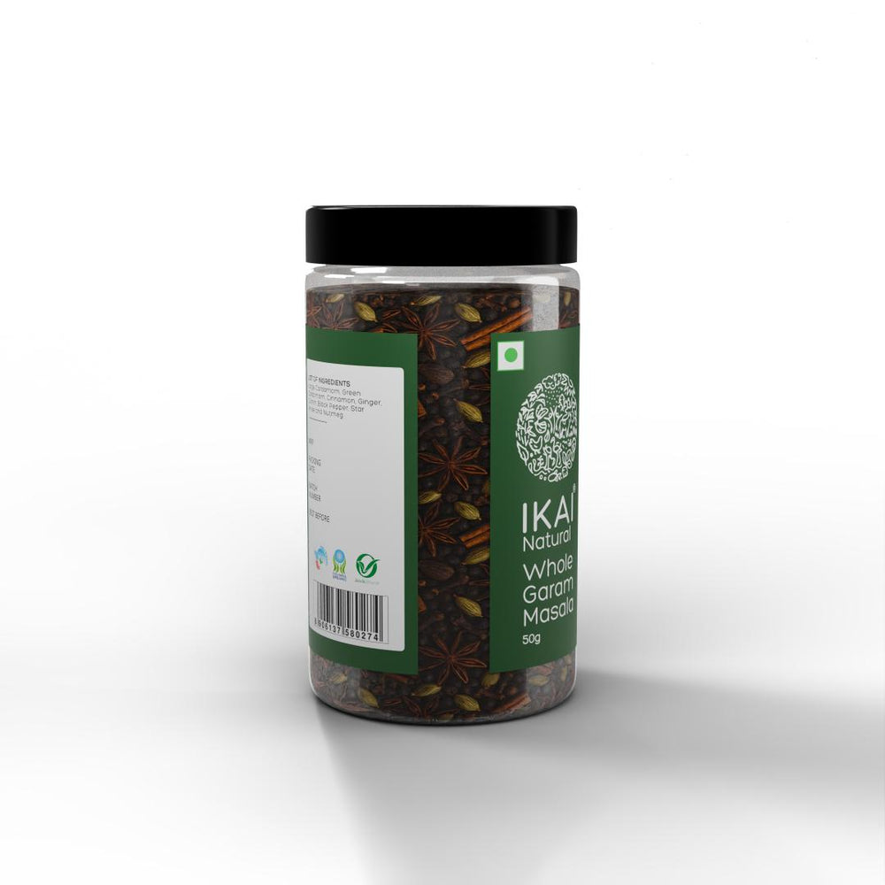 
                  
                    Natural Whole Garam Masala | Spice Mix | Medicinal | Pure | Aromatic |50g
                  
                