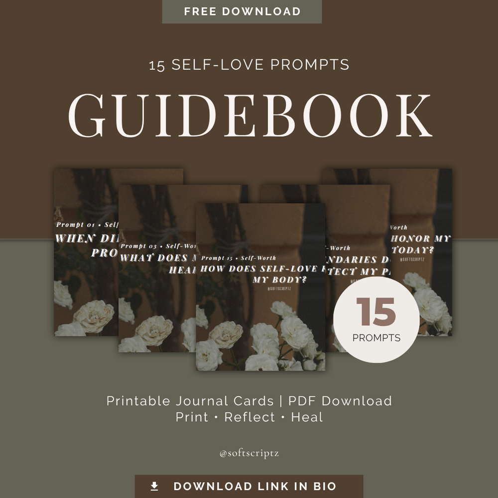 The Glow Journal – 15 Self-Love Prompts