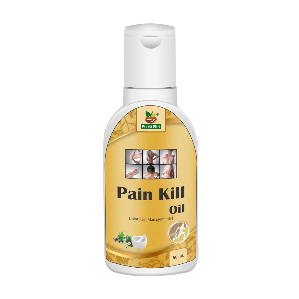 Pain Killer Oil 100% Pure Herbal and Ayurvedic Oil for Joint Pain, Muscle Ache & Body Pain