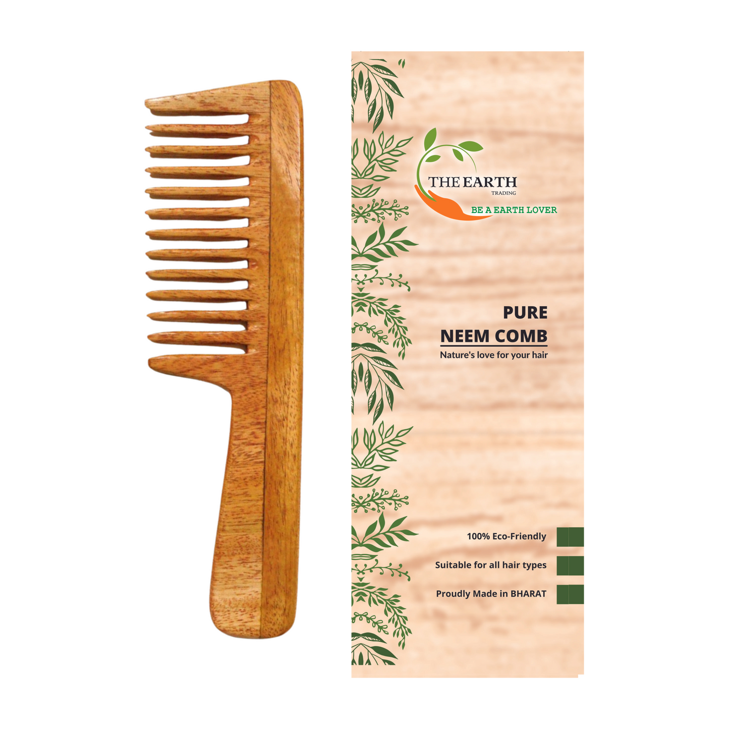 
                  
                    Handcrafted Neem comb for Men & Women
                  
                