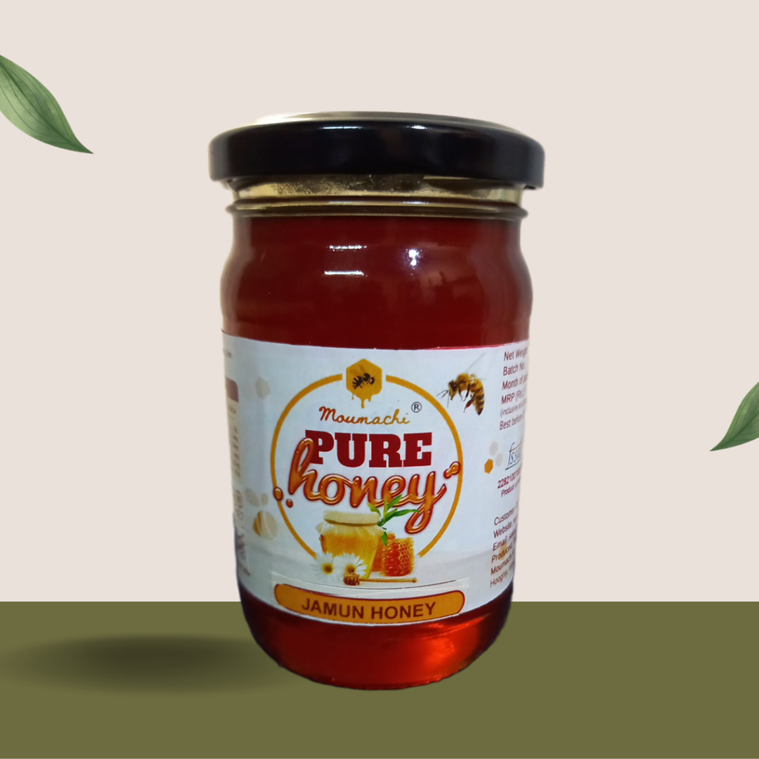 
                  
                    Moumachi Jamun Pure Raw Organic Honey 350g (Pet jar)
                  
                