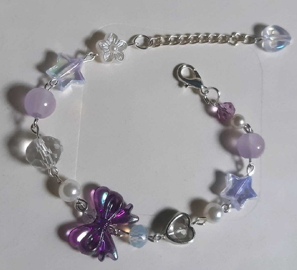 
                  
                    Purple bow bracelet
                  
                