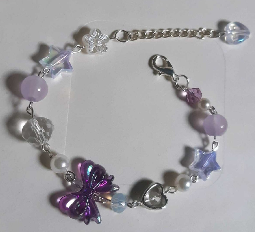 
                  
                    Purple bow bracelet
                  
                
