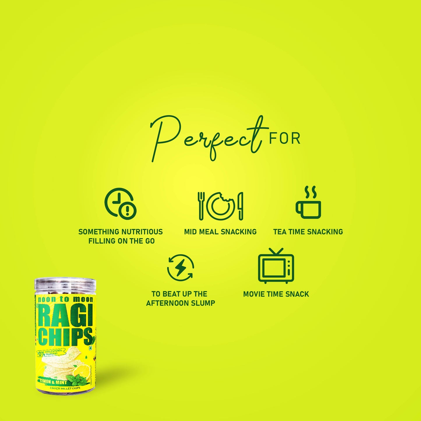 
                  
                    Noon to Moon Ragi Chips-Lemon & Mint (150g)
                  
                