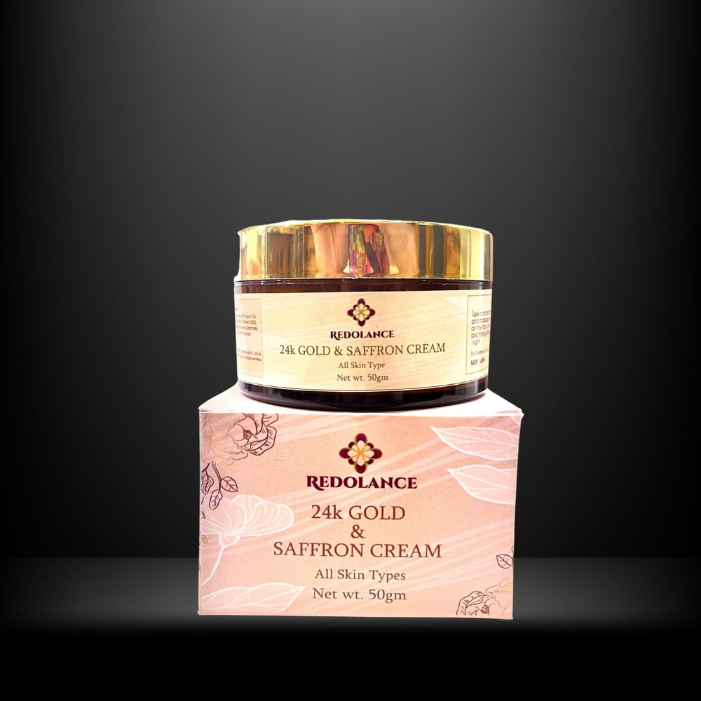 24k Gold and Saffron Cream - Kreate- Skincare