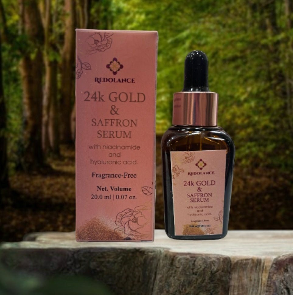 24k Gold and Saffron Serum - Kreate- Face & Body Oils