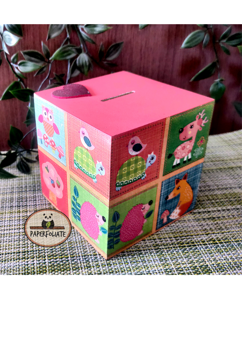 PIGGY BANK - ANIMAL WORLD DESIGN