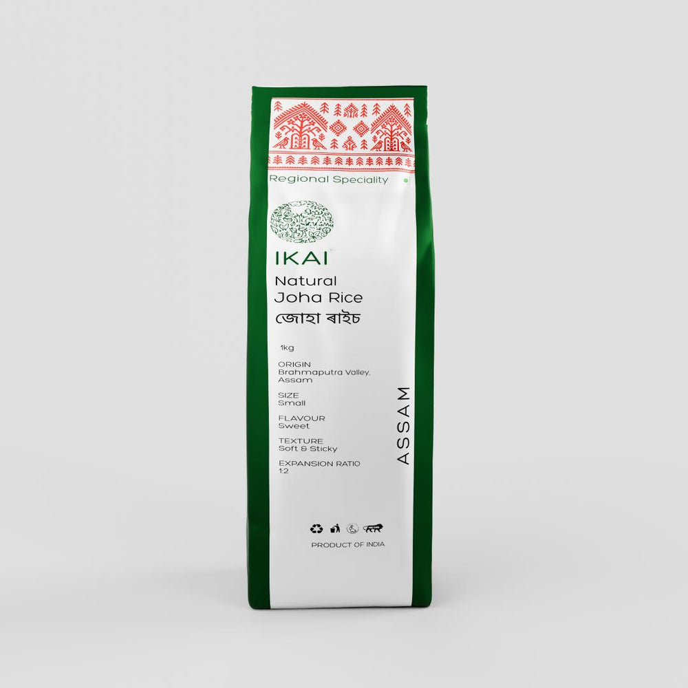 Natural Joha Rice | Heirloom Rice | Aromatic | Regional Specialty-Assam | 1000g