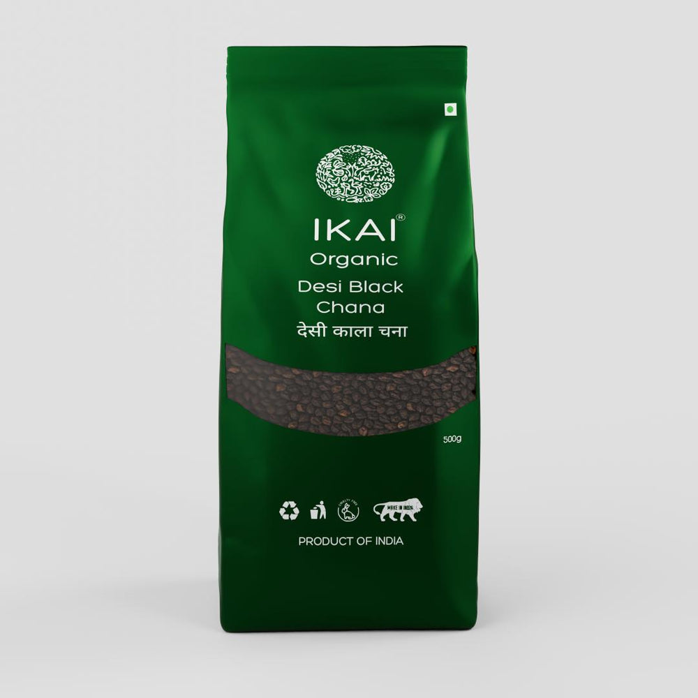 
                  
                    Organic Desi Black Chana | Bengal Gram | Natural Protein Foods | 500g
                  
                