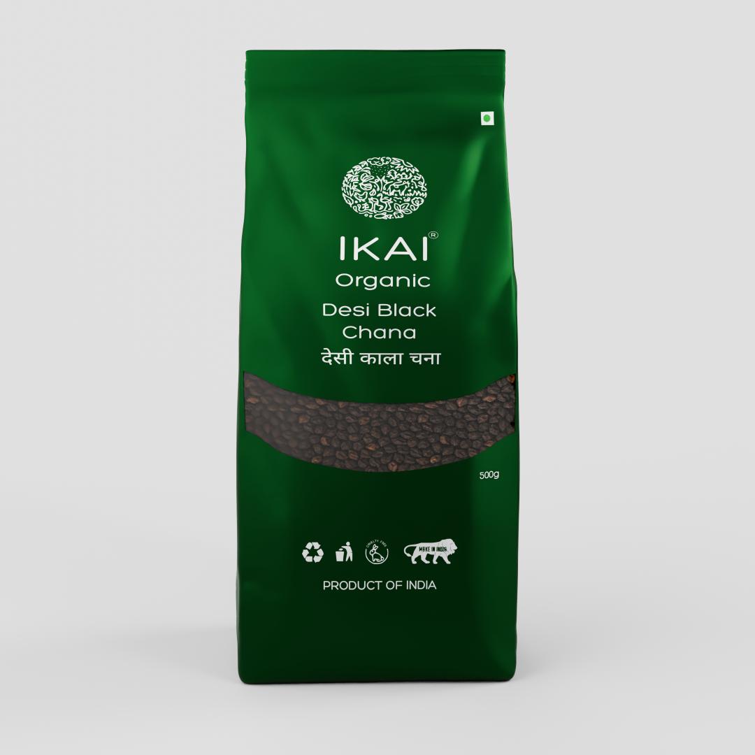 
                  
                    Organic Desi Black Chana | Bengal Gram | Natural Protein Foods | 500g
                  
                