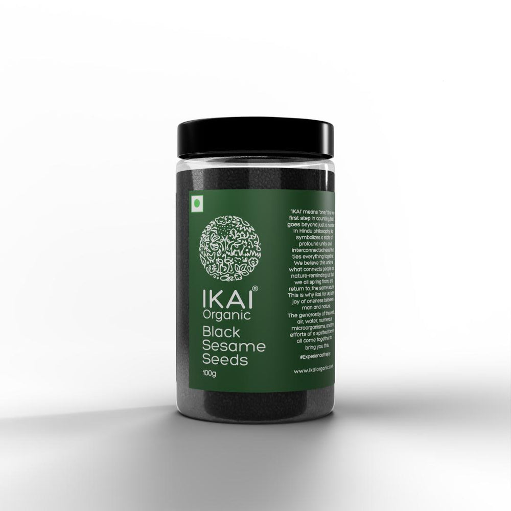 
                  
                    Organic Black Sesame Seeds | Kala Til | Healthy Seeds | Good Fats| 100g
                  
                