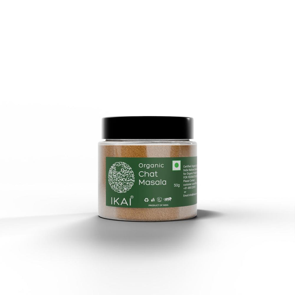 
                  
                    Organic Chat Masala | Chatpata Spice Mix | Premium Spice Blend | Pure |50g
                  
                