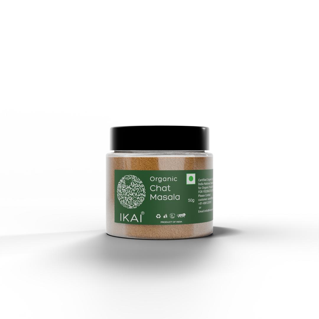 
                  
                    Organic Chat Masala | Chatpata Spice Mix | Premium Spice Blend | Pure |50g
                  
                