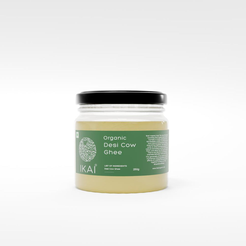 Organic Desi Cow Ghee | 100% Cow Ghee | Healthy & Organic Food | Pure | 250g