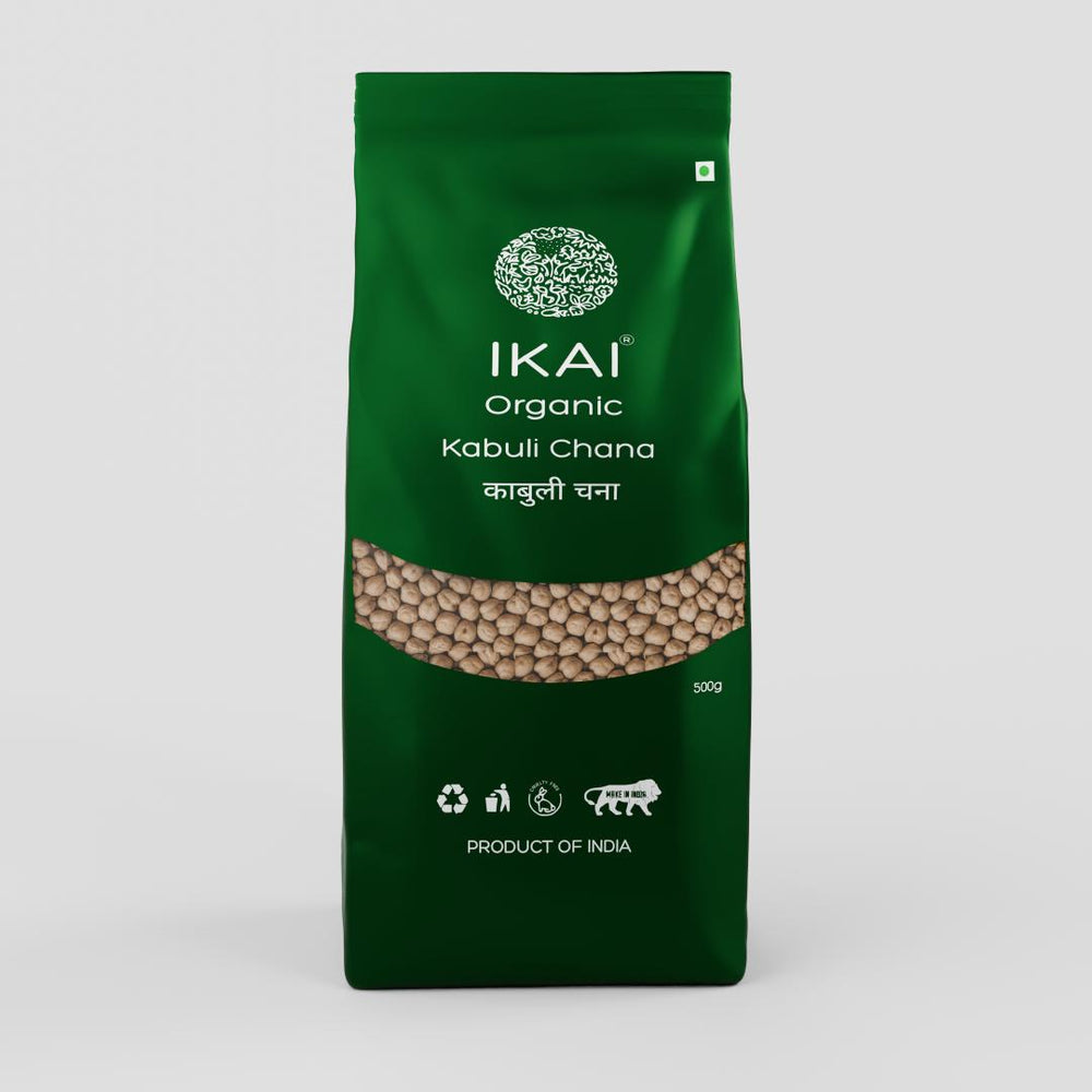 
                  
                    Organic Kabuli Chana | White Chickpea | Natural Protein Foods | 500g
                  
                