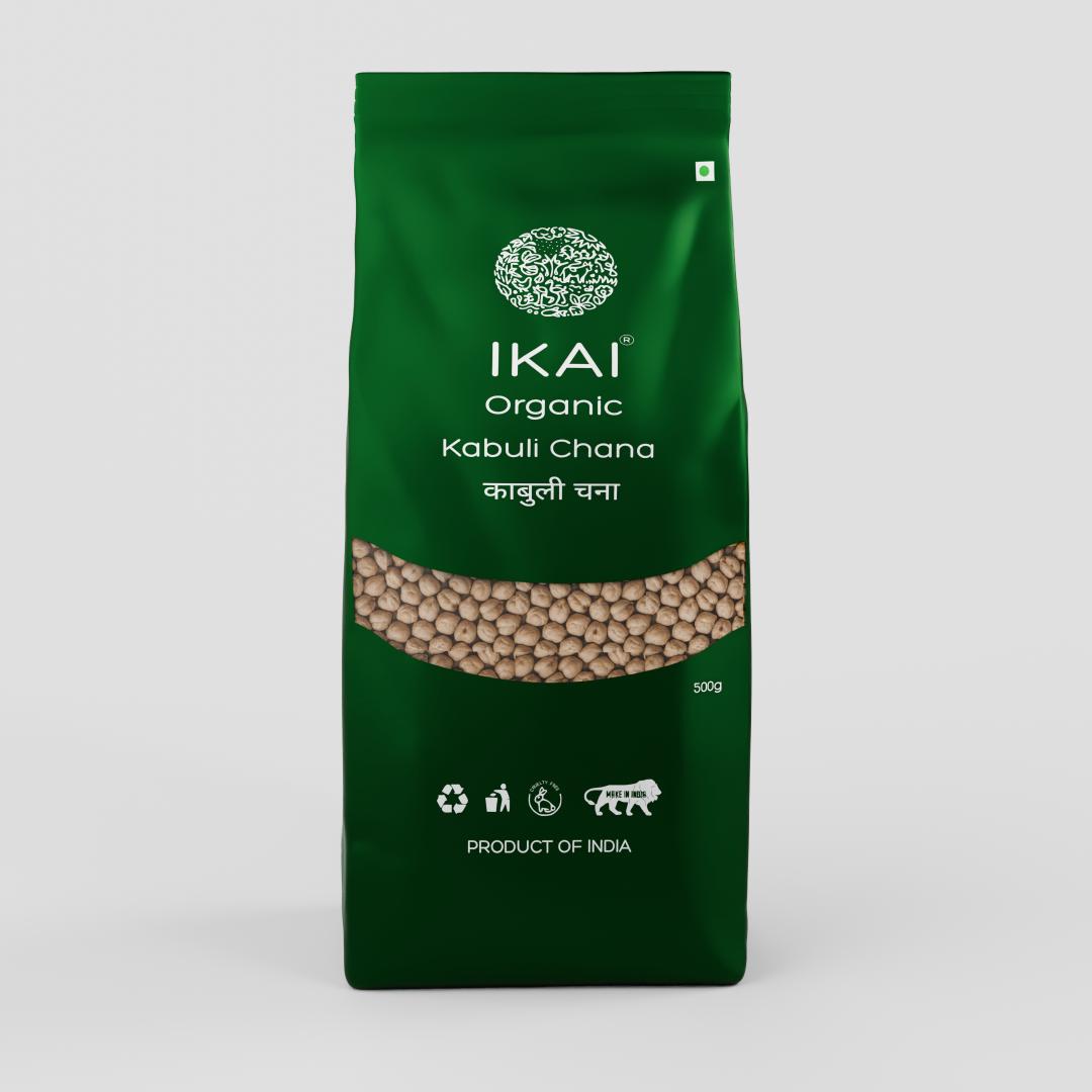 
                  
                    Organic Kabuli Chana | White Chickpea | Natural Protein Foods | 500g
                  
                