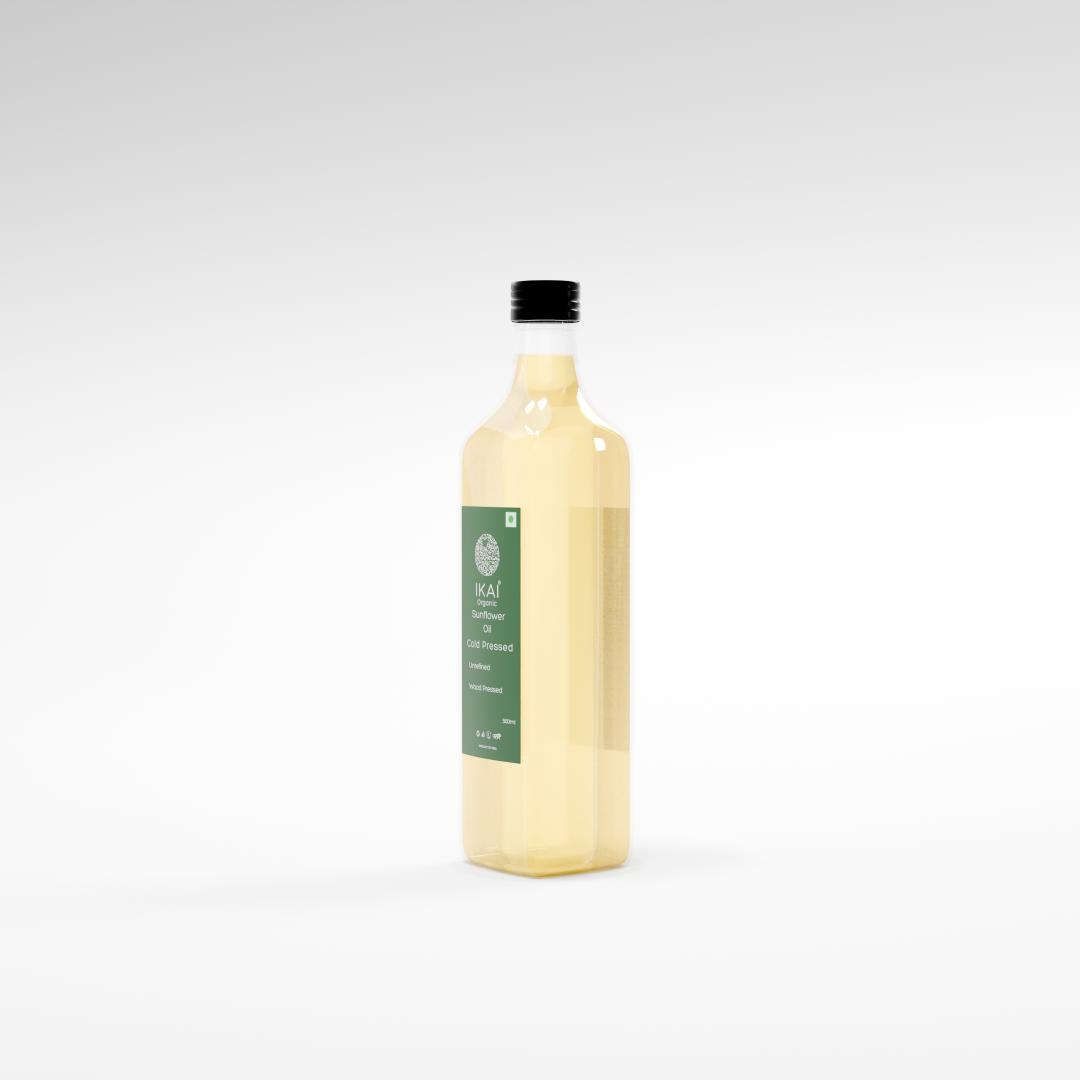 
                  
                    Organic Sunflower Oil | Cold Pressed | Wood Pressed | Unrefined | 500ml
                  
                