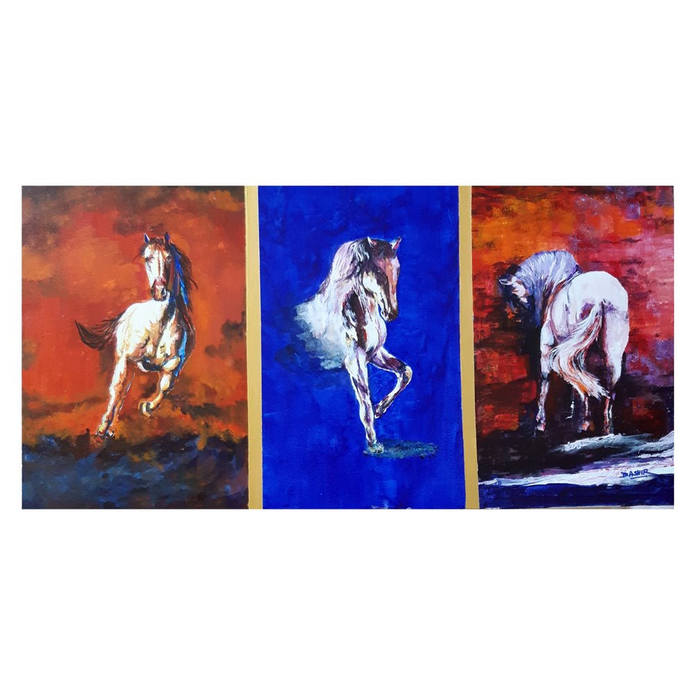
                  
                    3 Perspective of a Horse - Canvas Painting - Kreate- Painting
                  
                
