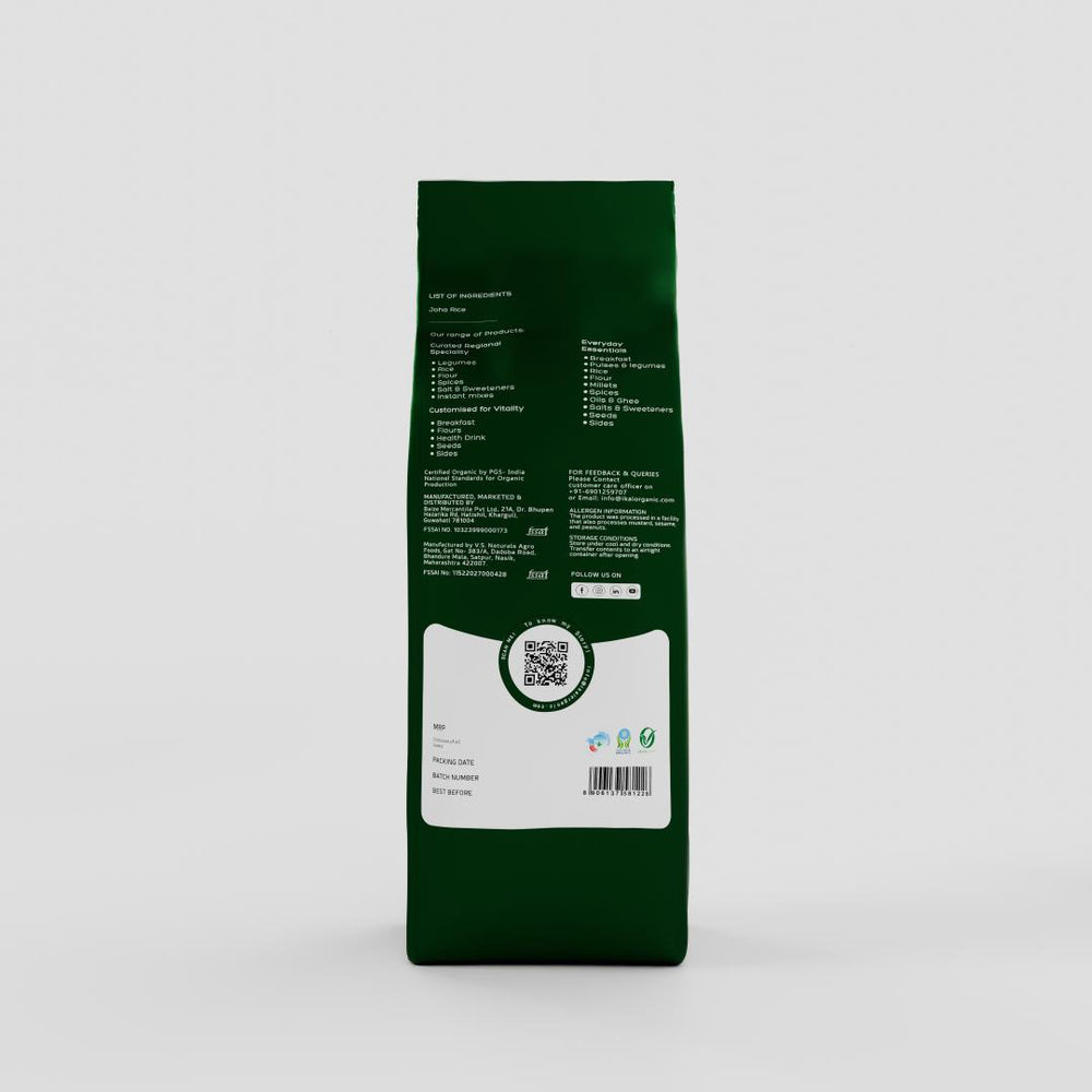 
                  
                    Natural Joha Rice | Heirloom Rice | Aromatic | Regional Specialty-Assam | 1000g
                  
                