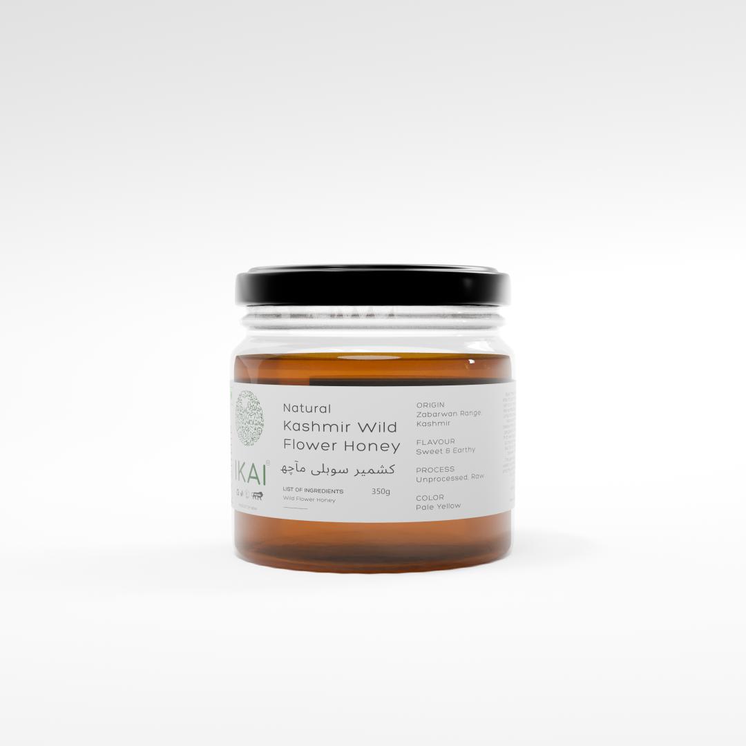 
                  
                    Natural Kashmir Wild Flower Honey | Unprocessed | Regional Specialty - Kashmir | 350g
                  
                