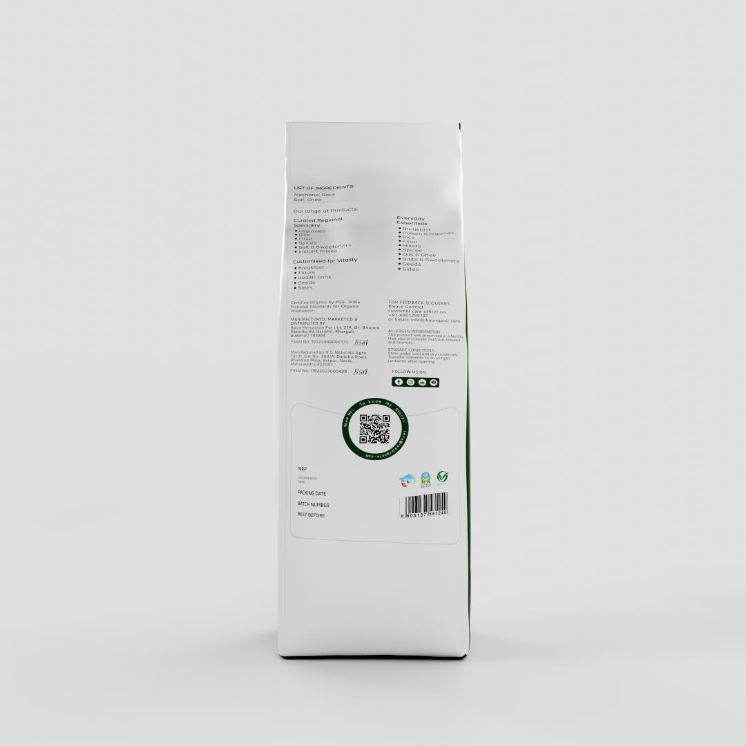 
                  
                    Natural Sendha Namak Makhana | Healthy Snack | Customised For Vitality | 100g
                  
                