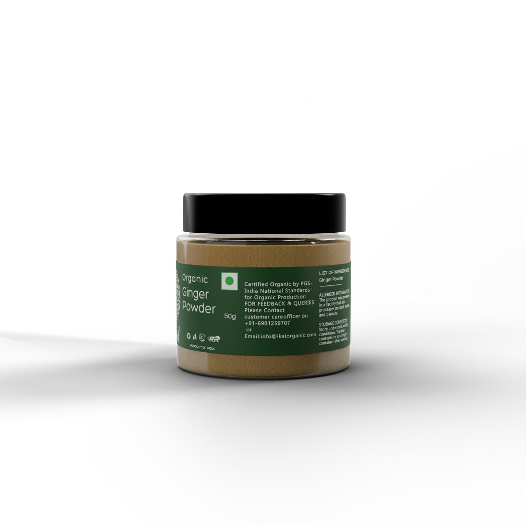 
                  
                    Organic Ginger Powder | Saunth | Pure | Organic Spice |50g
                  
                