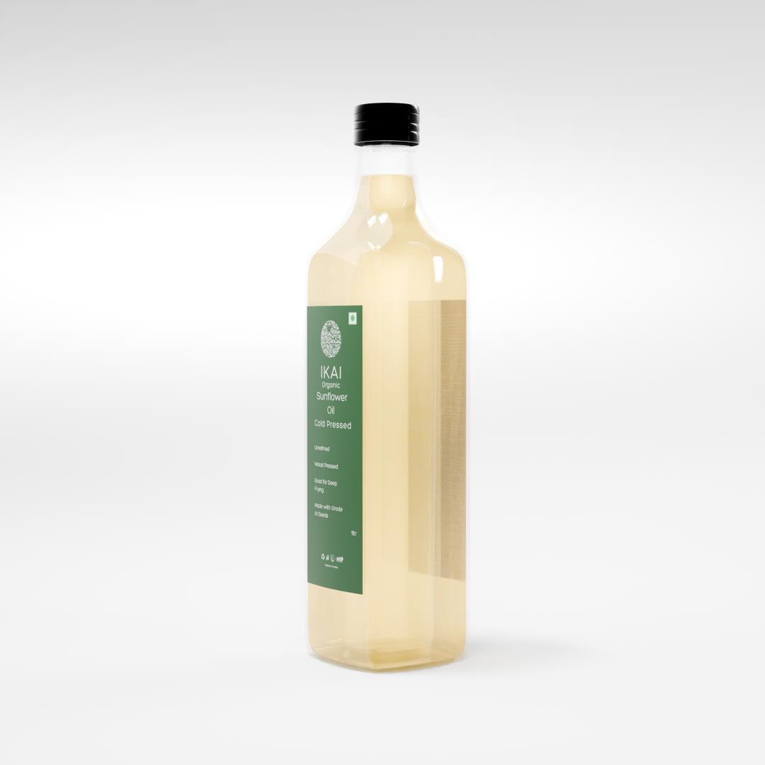 
                  
                    Organic Sunflower Oil | Cold Pressed | Wood Pressed | Unrefined | 1000ml
                  
                