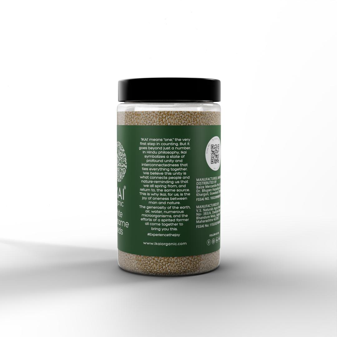 
                  
                    Organic White Sesame Seeds | Safed Til | Healthy Seeds | Good Fats| 100g
                  
                
