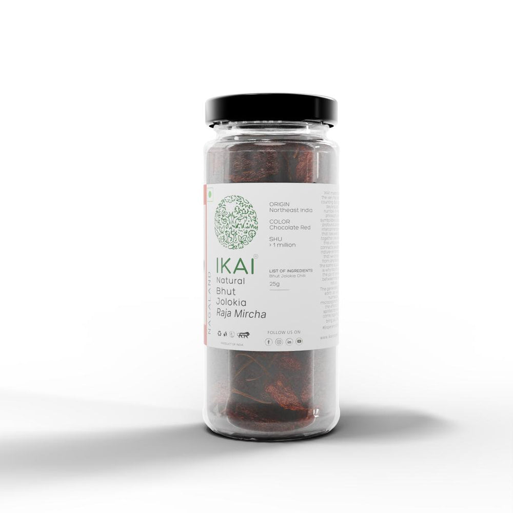 
                  
                    Natural Bhut Jholokia | King Chilli | Regional Specialty-Nagaland | Ghost Pepper |25g
                  
                