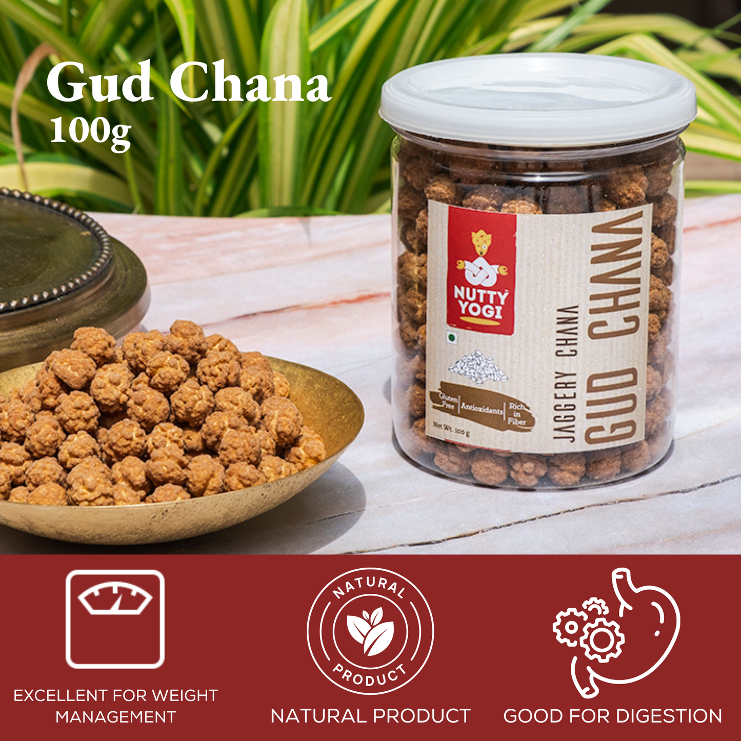 
                  
                    Nutty Yogi Festival Gift Pack for Family & Friends | Festive Gifting |Corporate Gifting I Healthy Snacks, Premium, Gift Hamper | (Ragi Bhujiya) | (Chatpata Magic Pops) | (Gud Chana) | (Beetroot Bhujiya) | (Pudina Chips) | ( Smoked Caramel Makhana)
                  
                