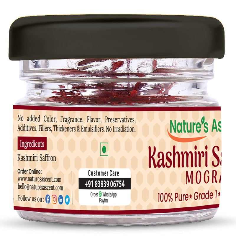 
                  
                    Nature's Ascent Premium Kashmiri Saffron Mogra (1gm)
                  
                