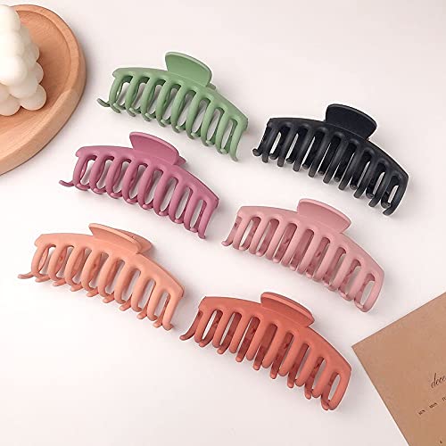 Matte Hair Claw Clips (Pack of 3)