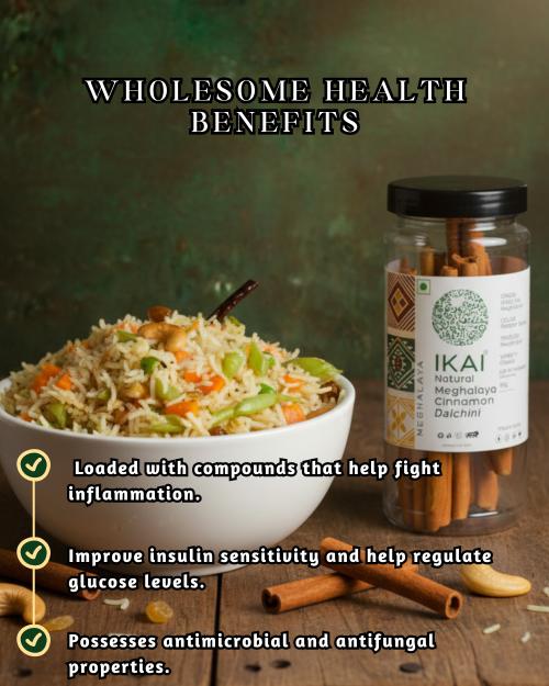 
                  
                    Natural Meghalaya Cinnamon | Dalchini | Regional Specialty - Meghalaya | 50g
                  
                