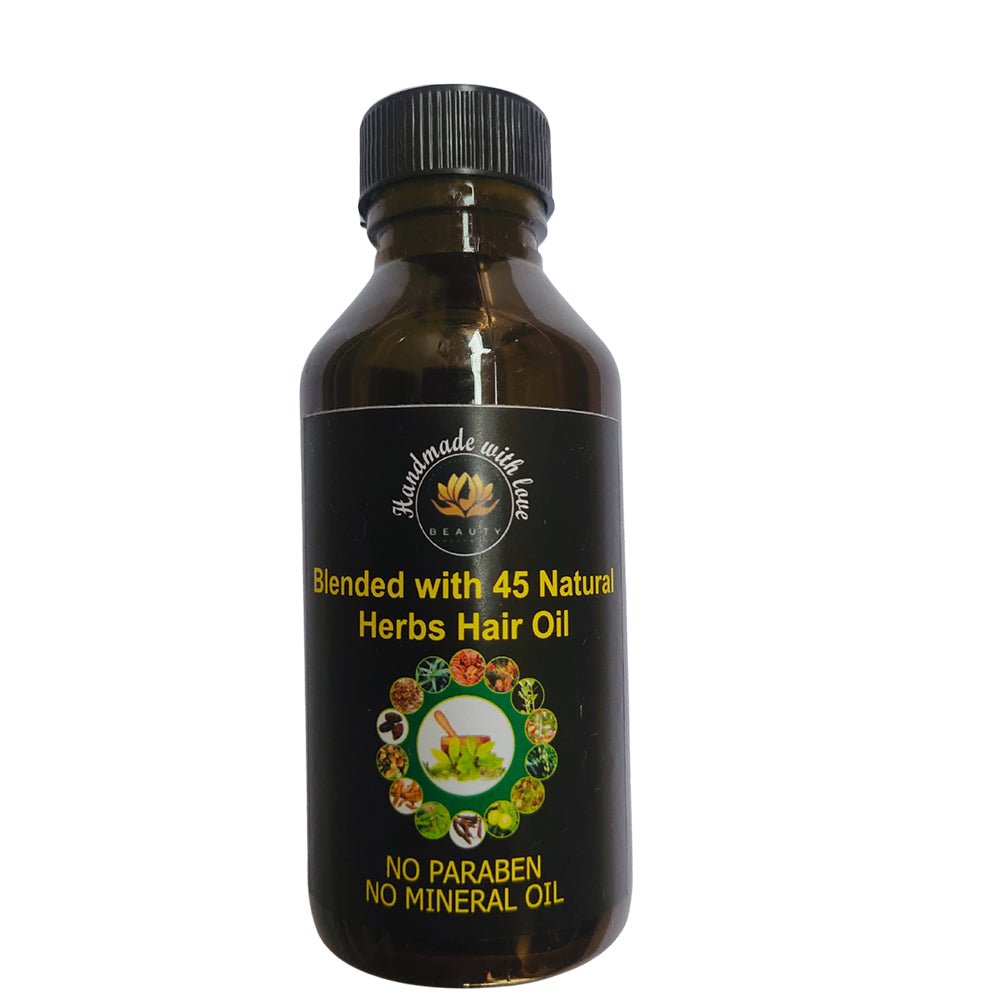 45 Herb Hail Oil (100 ml) - Kreate- Hair Oils